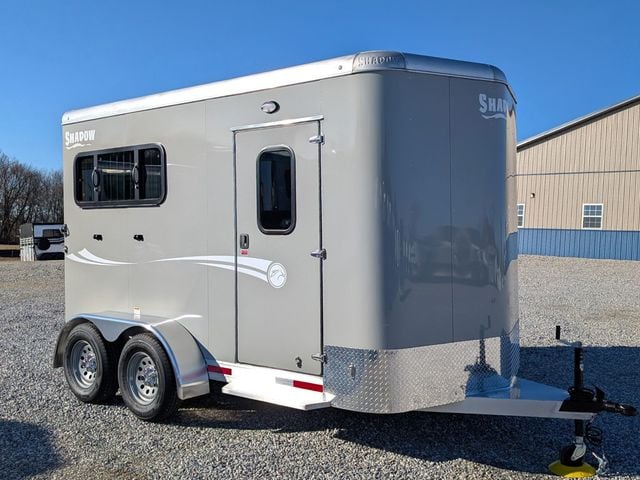 2026 Shadow 2 Horse Slant with Drop Feed Windows & Escape Door  - 22975980 - 1
