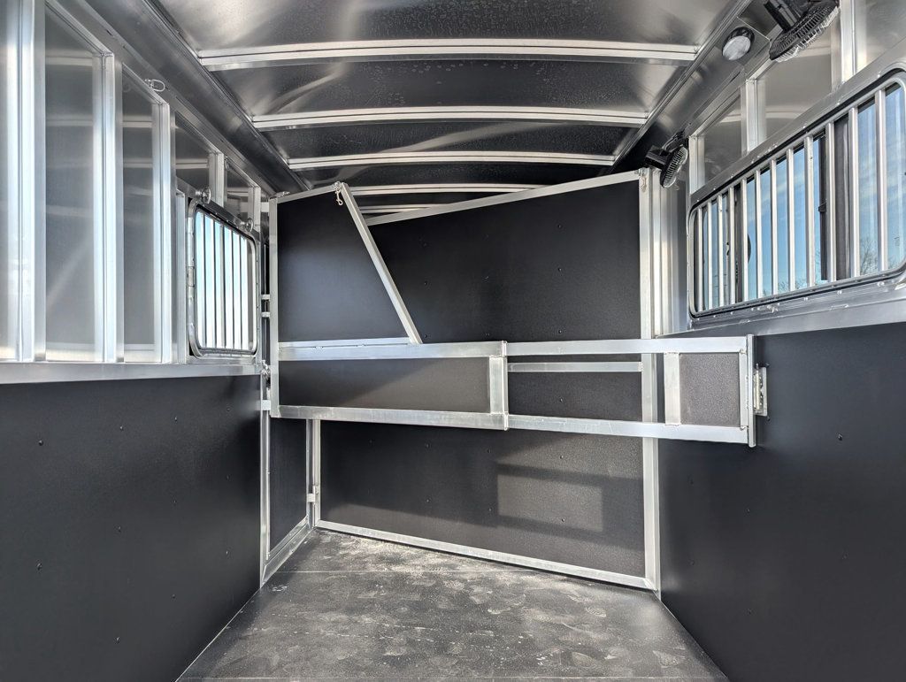 2026 Shadow 2 Horse Slant with Drop Feed Windows & Escape Door  - 22975980 - 4