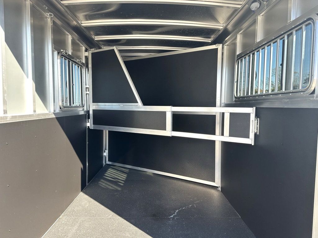 2026 Shadow 2 Horse Slant with Drop Feed Windows & Escape Door  - 22977069 - 5