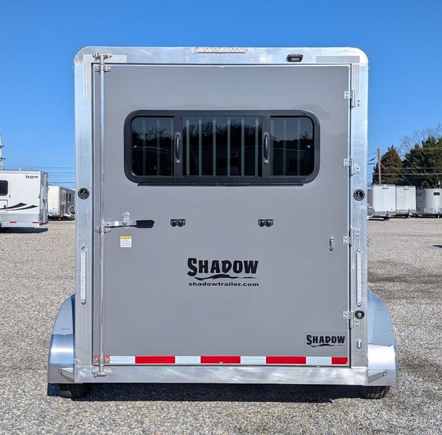 2026 Shadow 2 Horse Slant with Drop Feed Windows & Escape Door  - 23000333 - 2