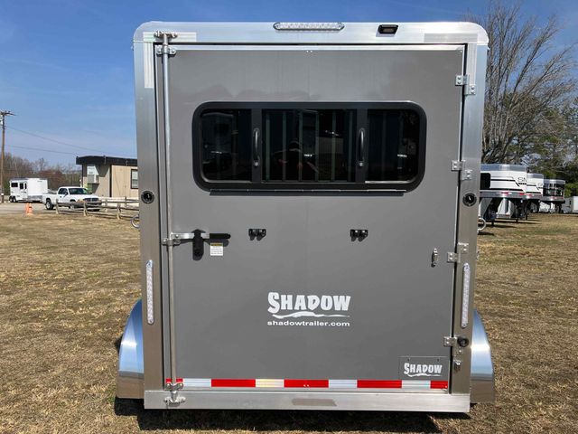2026 Shadow 2 Horse Slant with Drop Feed Windows & Escape Door  - 22981555 - 2