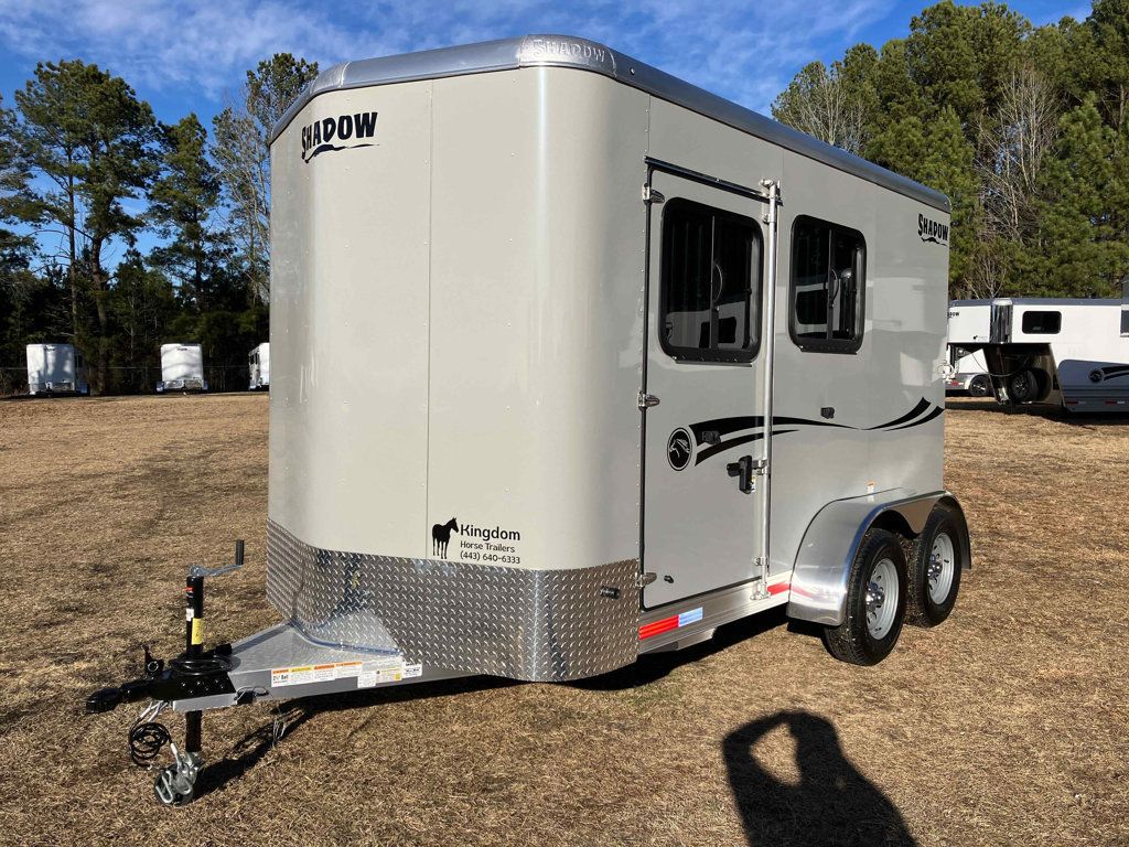 2026 Shadow 2 Horse Slant with Drop Feed Windows & Escape Door  - 22983801 | Video 1