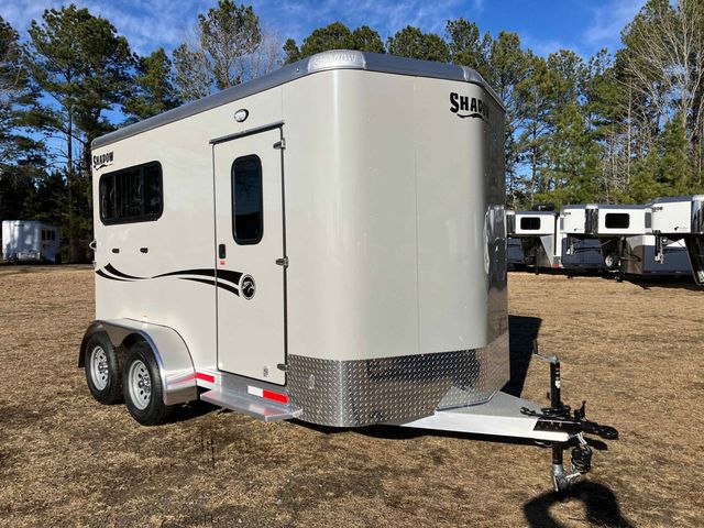 2026 Shadow 2 Horse Slant with Drop Feed Windows & Escape Door  - 22983801 - 3