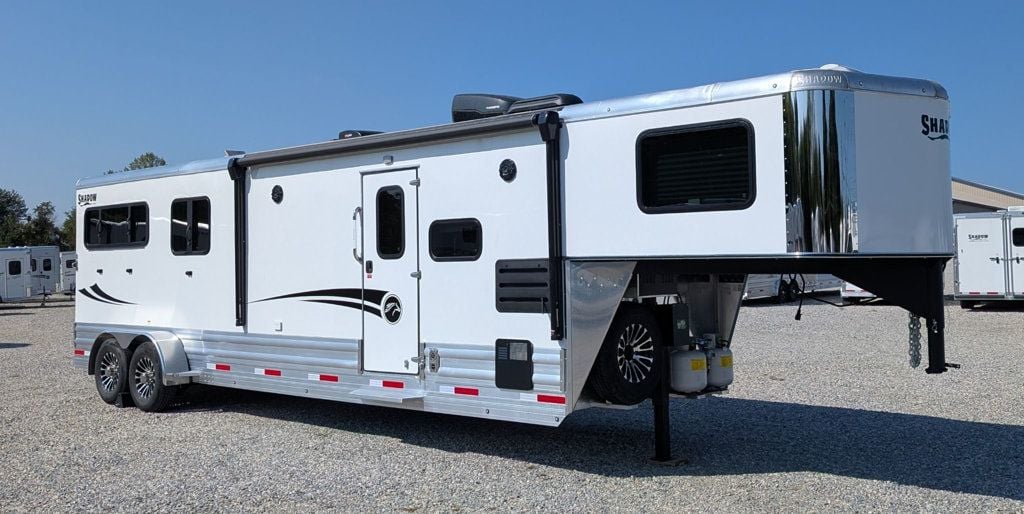 2026 Shadow 2 Horse Straight Load with 10'6 Living Quarters  - 22916578 - 0