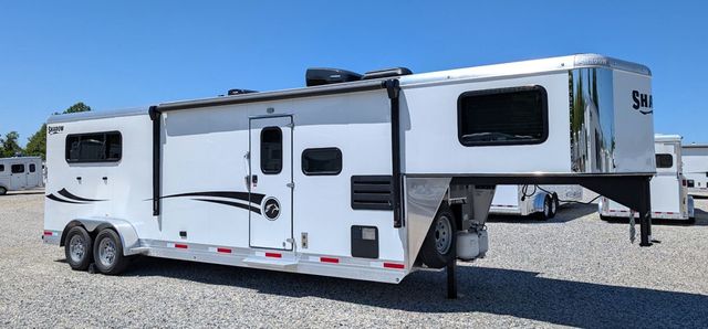 2026 Shadow 3 Horse Slant 10'6 Living Quarters with Slide  - 23032570 - 1
