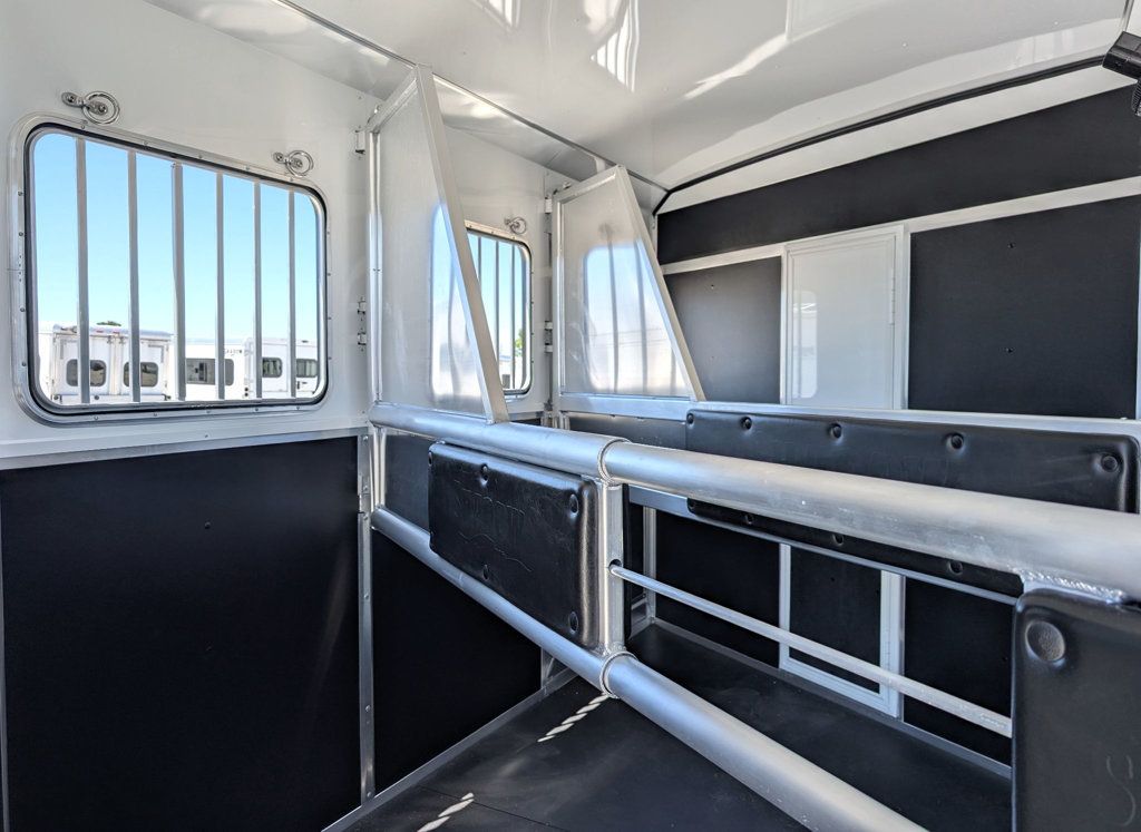 2026 Shadow 3 Horse Slant 10'6 Living Quarters with Slide  - 23032570 - 4