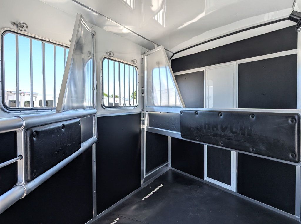 2026 Shadow 3 Horse Slant 10'6 Living Quarters with Slide  - 23032570 - 5