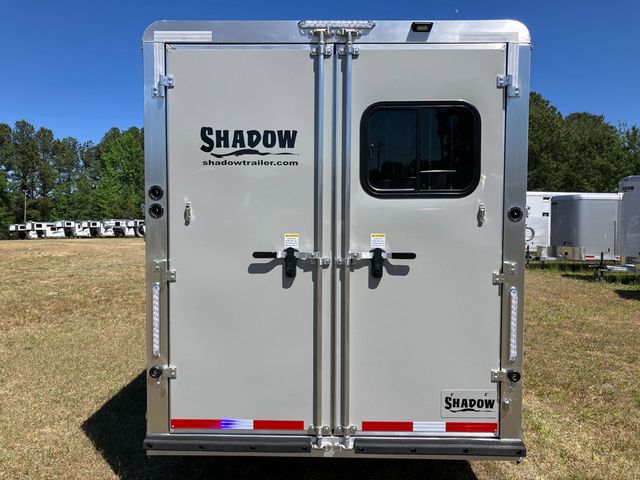 2026 Shadow 3 Horse Slant 10'6 Living Quarter-BIG Fridge!  - 23016429 - 2
