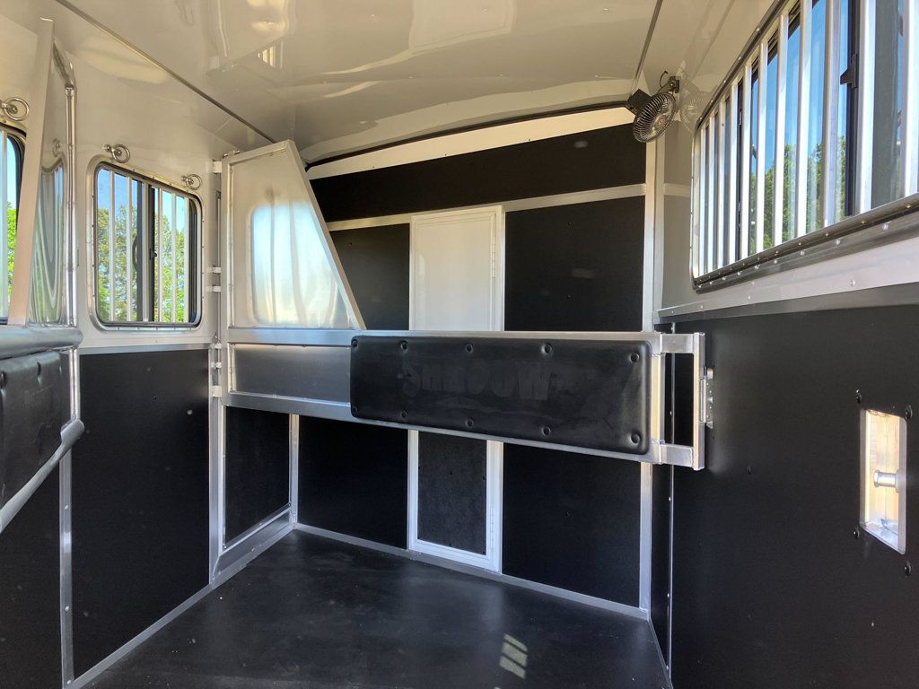 2026 Shadow 3 Horse Slant 10'6 Living Quarter-BIG Fridge!  - 23016429 - 6