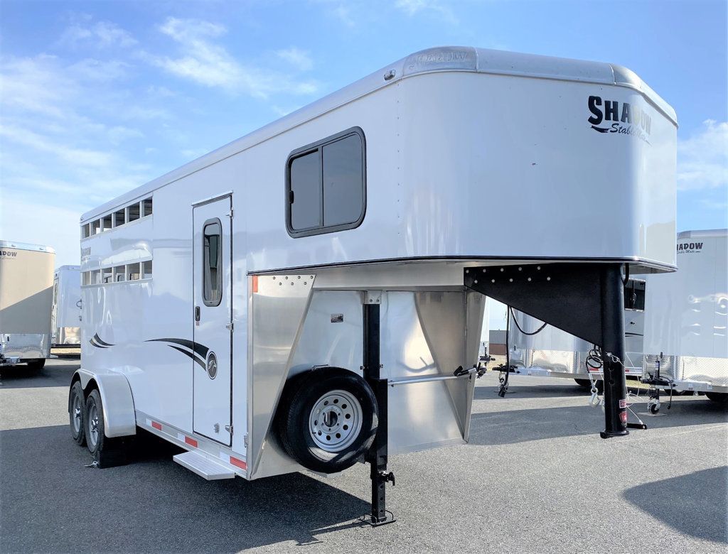 2026 Shadow 3 Horse Slant Open Slat Goose Neck  - 22899179 - 1
