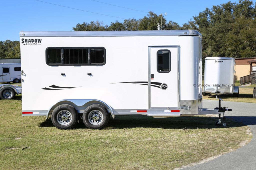 2026 Shadow 3 Horse Slant with Drop Feed Windows  - 22887094 - 2