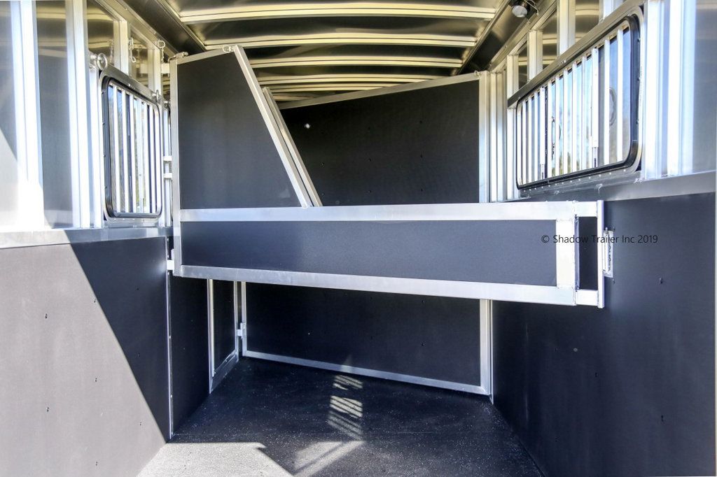 2026 Shadow 3 Horse Slant with Drop Feed Windows  - 22887094 - 6