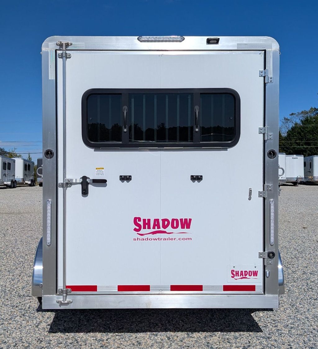 2026 Shadow 3 Horse Slant with Drop Feed Windows  - 22936592 - 3