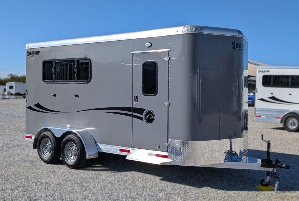 2026 Shadow 3 Horse Slant with Drop Feed Windows  - 22936760 - 1