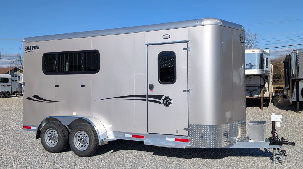 2026 Shadow 3 Horse Slant with Drop Feed Windows  - 22953403 - 2