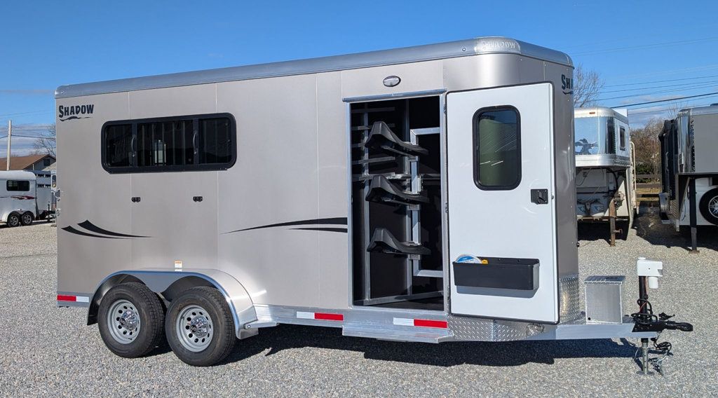 2026 Shadow 3 Horse Slant with Drop Feed Windows  - 22953403 - 3