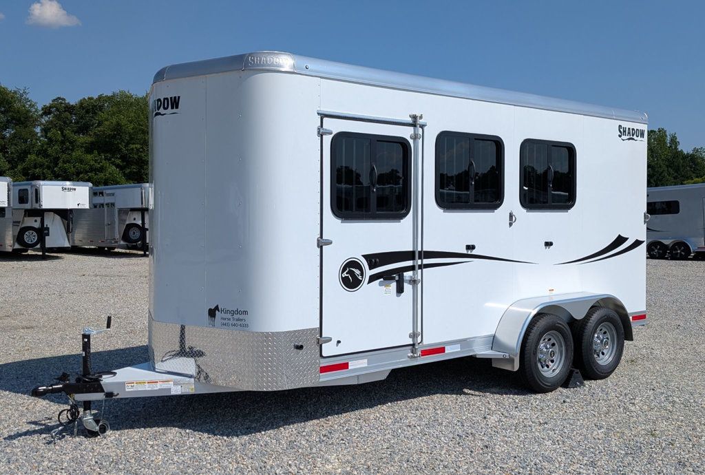 2026 Shadow 3 Horse Slant with Drop Feed Windows  - 22957204 - 1