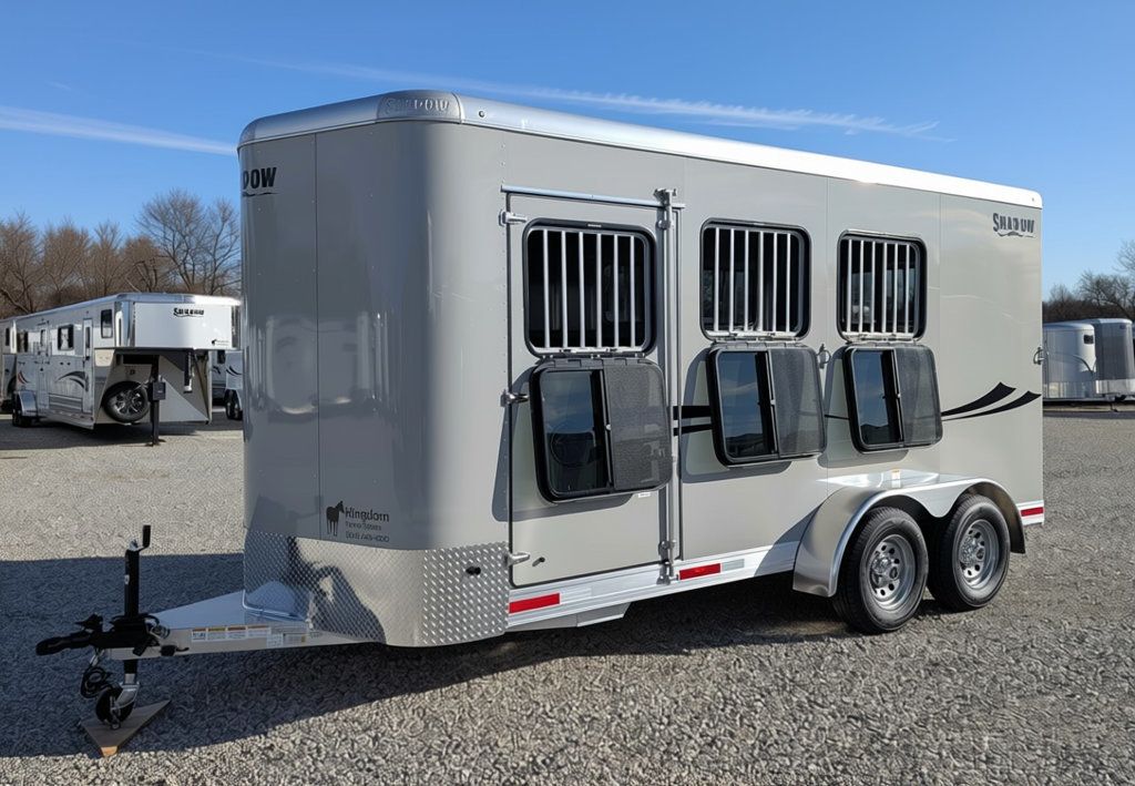 2026 Shadow 3 Horse Slant with Drop Feed Windows  - 22975979 - 1