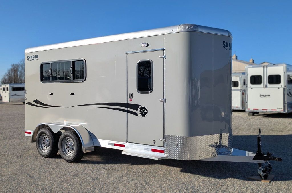 2026 Shadow 3 Horse Slant with Drop Feed Windows  - 22975979 - 2