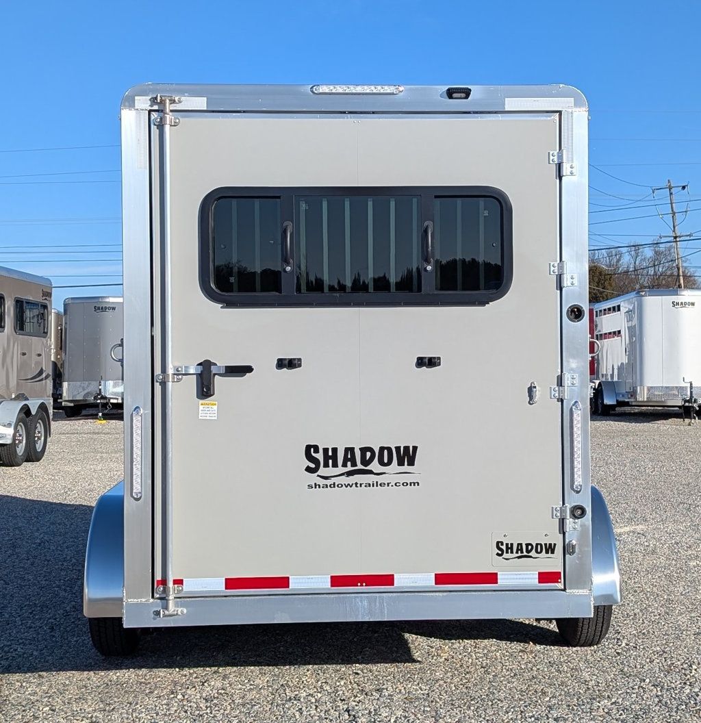 2026 Shadow 3 Horse Slant with Drop Feed Windows  - 22975979 - 4