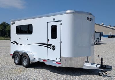 2026 Shadow 3 Horse Slant with Drop Feed Windows