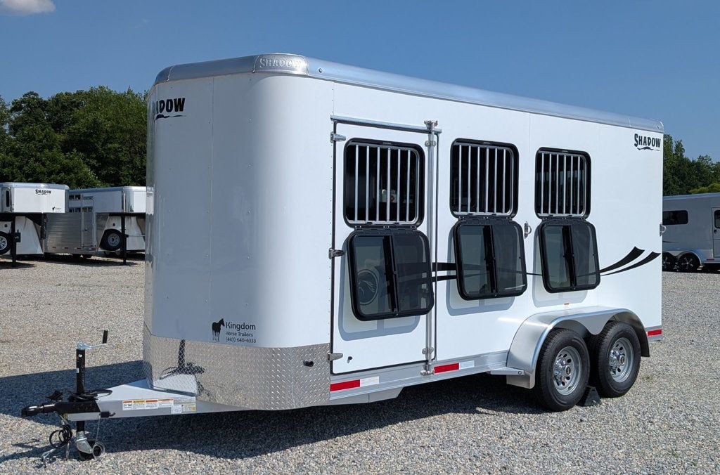 2026 Shadow 3 Horse Slant with Drop Feed Windows  - 22975985 - 2