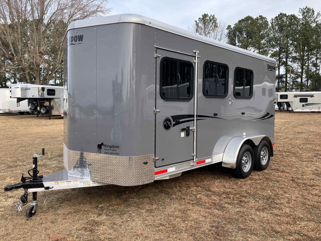 2026 Shadow 3 Horse Slant with Drop Feed Windows  - 22960735 - 2