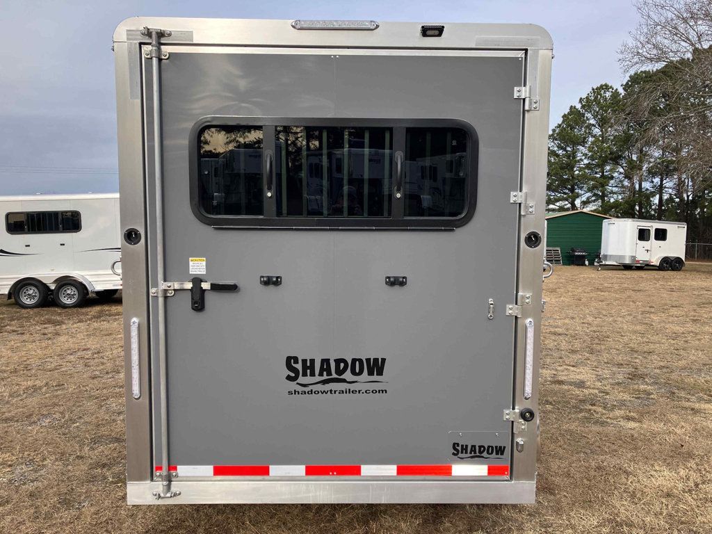 2026 Shadow 3 Horse Slant with Drop Feed Windows  - 22960735 - 3