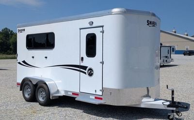 2026 Shadow 3 Horse Slant with Drop Feed Windows