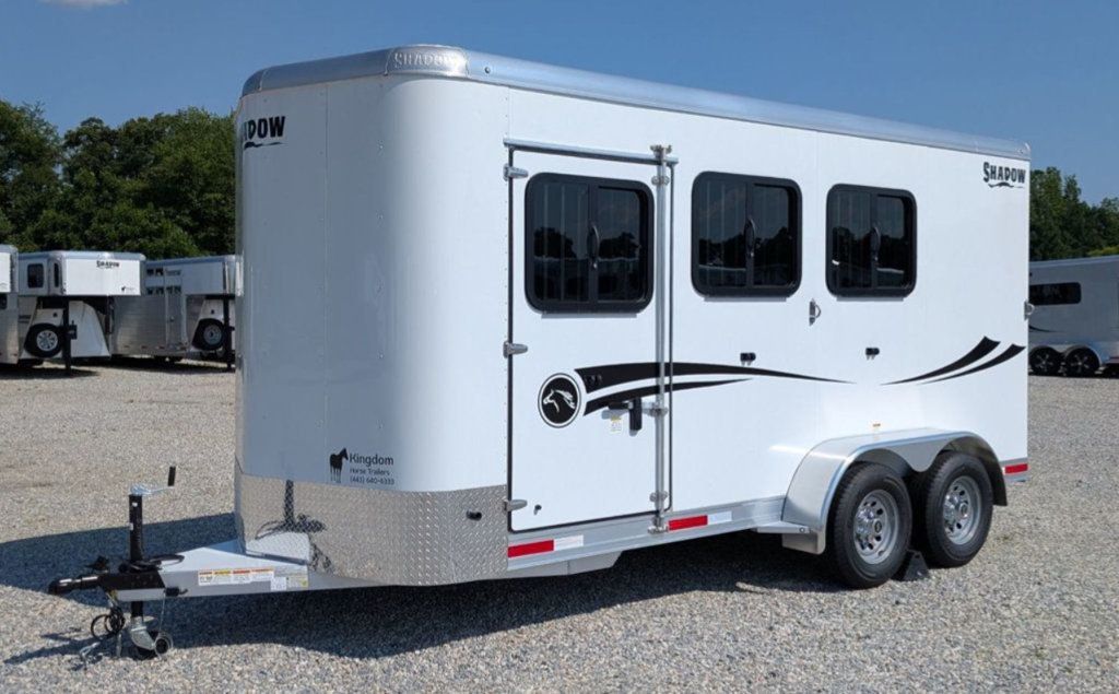 2026 Shadow 3 Horse Slant with Drop Feed Windows  - 22961906 - 2