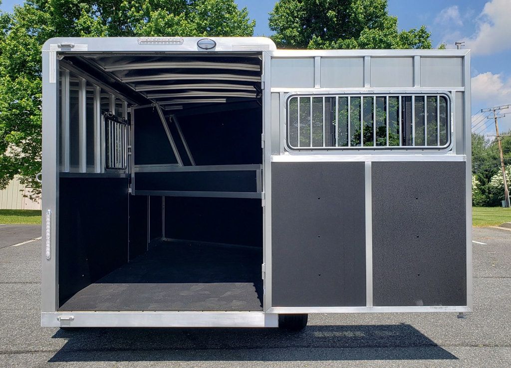 2026 Shadow 3 Horse Slant with Drop Feed Windows Goose Neck  - 22953924 - 5