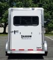 2026 Shadow 3 Horse Slant with Drop Feed Windows Goose Neck  - 23015356 - 4