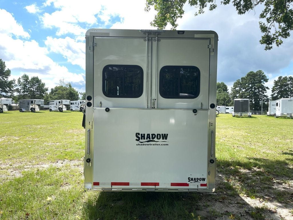 2026 Shadow 4 Horse Head to Head DRAFT w Box Stall & King Tack  - 22904136 - 4