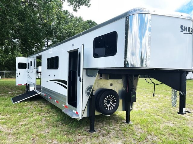 2026 Shadow 4 Horse Head to Head DRAFT w King Tack & Side Ramp  - 22904136 - 0