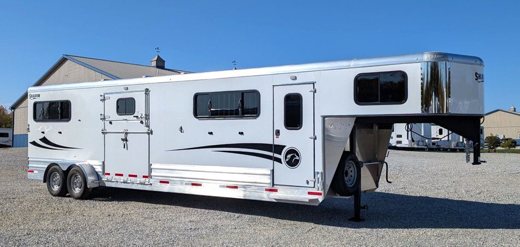 2026 Shadow 4 Horse Head to Head with Box Stall and Side Ramp  - 22938156 - 0