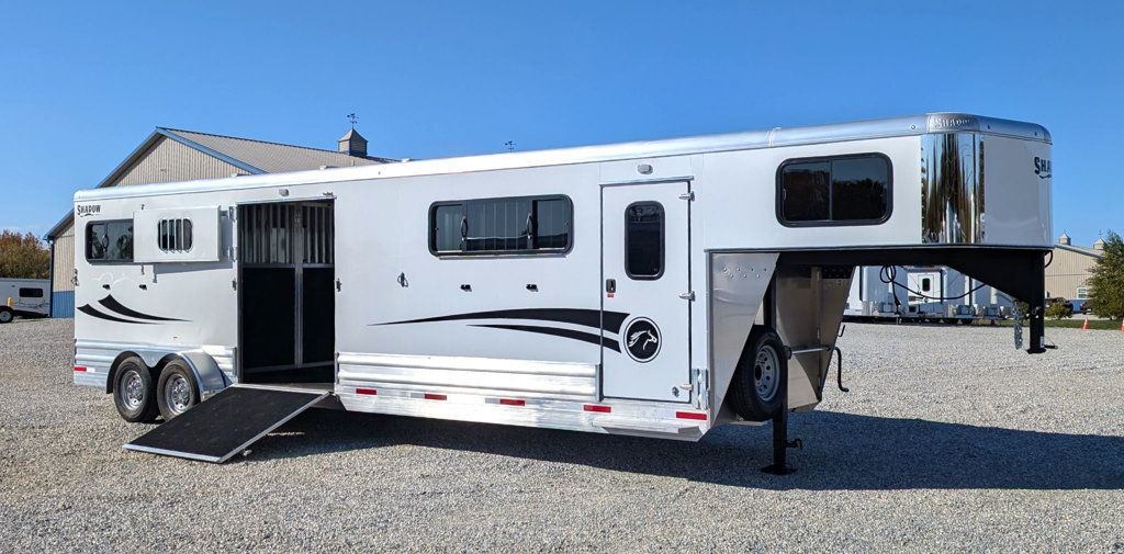 2026 Shadow 4 Horse Head to Head with Box Stall and Side Ramp  - 22938156 - 1