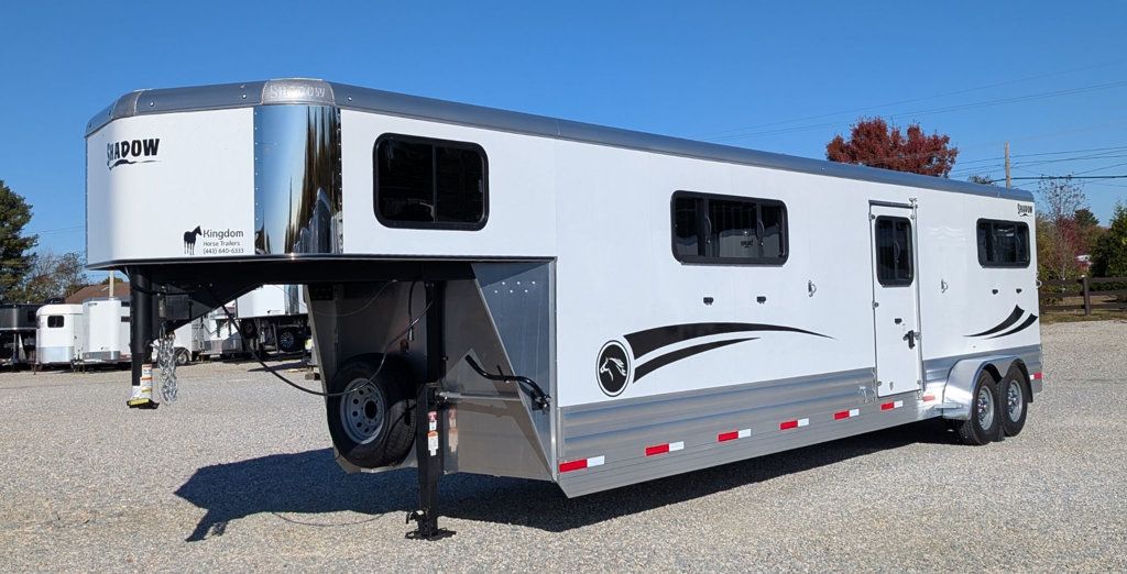 2026 Shadow 4 Horse Head to Head with Box Stall and Side Ramp  - 22938156 - 3