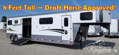 2026 Shadow 4 Horse Head to Head with Box Stall and Side Ramp