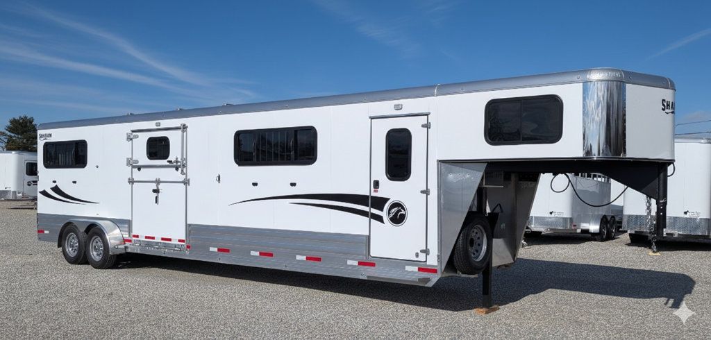 2026 Shadow 4 Horse Head to Head with Box Stall and Side Ramp  - 22986911 - 0