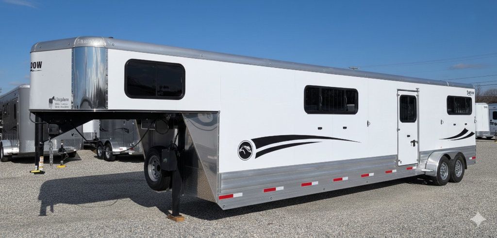 2026 Shadow 4 Horse Head to Head with Box Stall and Side Ramp  - 22986911 - 3