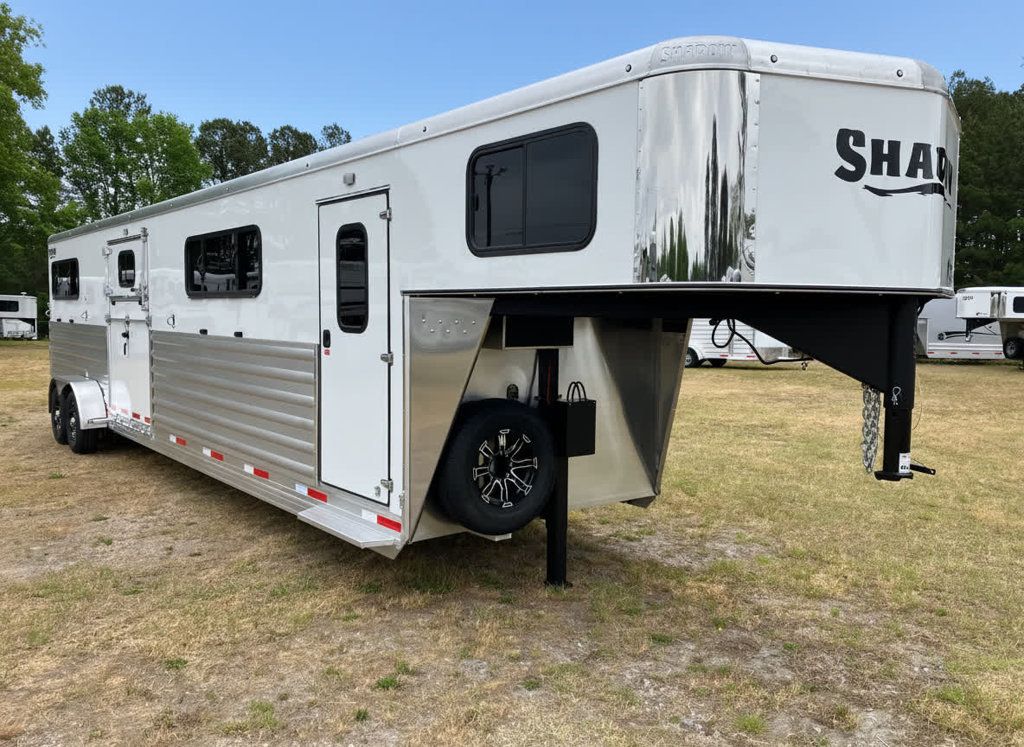 2026 Shadow 4 Horse Head to Head with King Tack & Side Ramp  - 23020228 - 0
