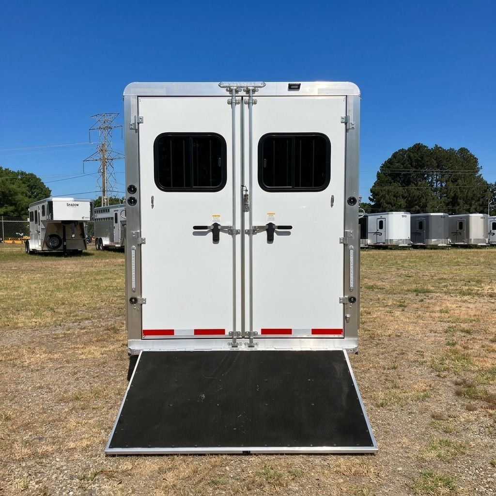 2026 Shadow 4 Horse Head to Head with King Tack & Side Ramp  - 23020228 - 7