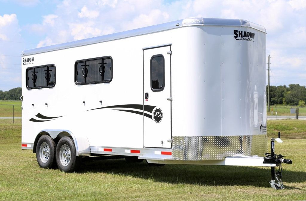 2026 Shadow 4 Horse Slant Load with Drop Windows  - 22916457 - 1