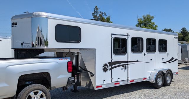 2026 Shadow 4 Horse Slant with Drop Feed Windows Goose Neck  - 23024423 - 0
