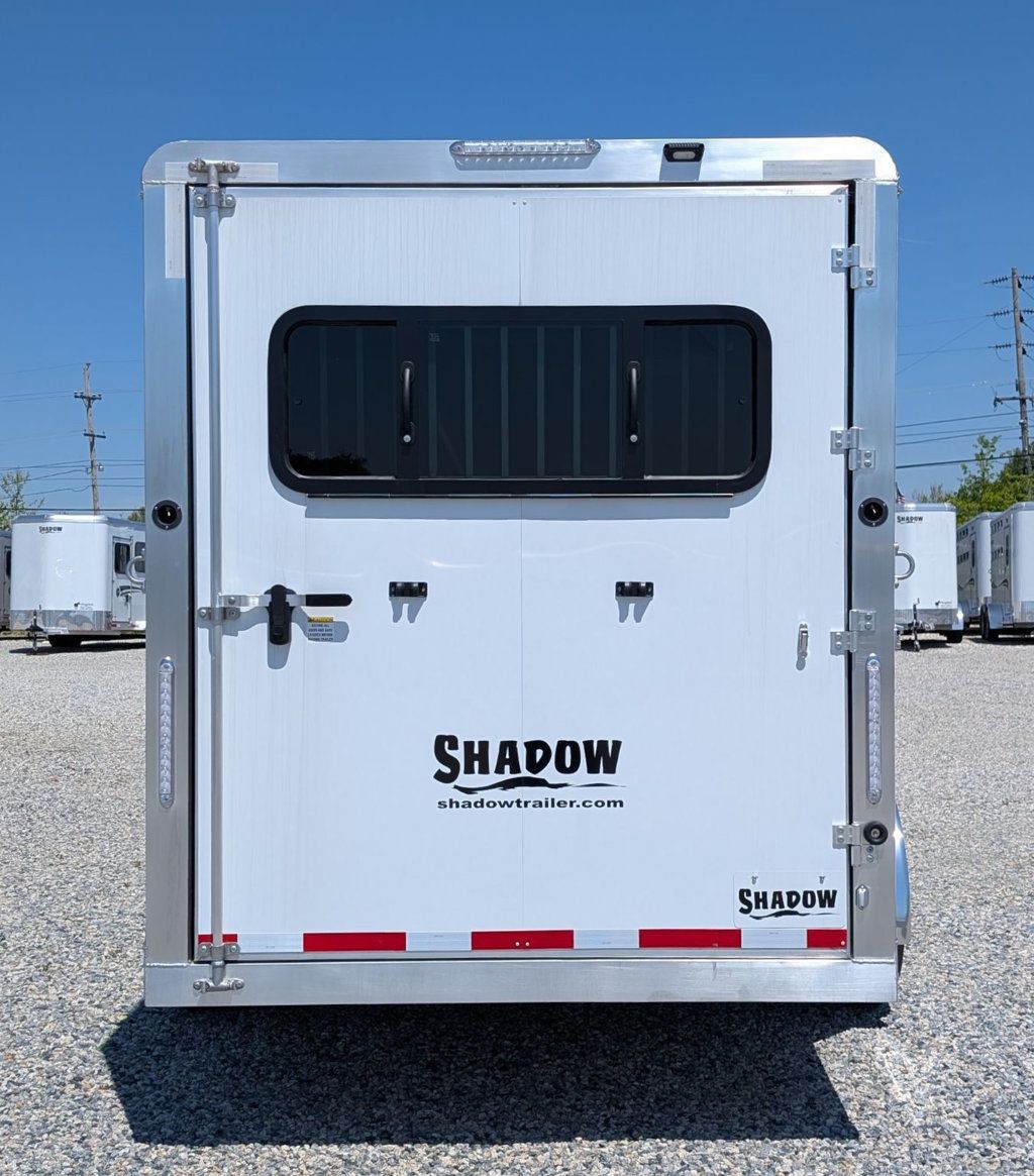 2026 Shadow 4 Horse Slant with Drop Feed Windows Goose Neck  - 23024423 - 4