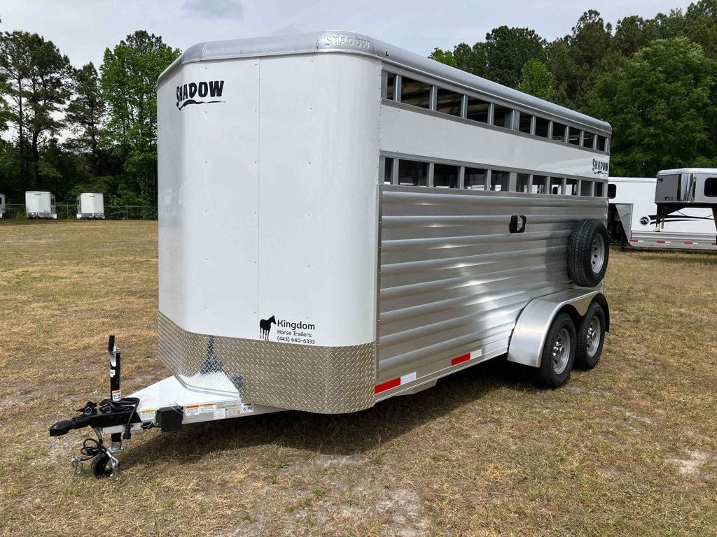2026 Shadow Rancher Stock Trailer w/ FREE Rubber Package  - 23019761 - 1