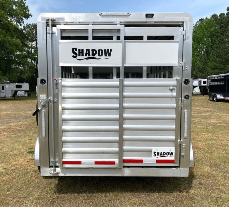 2026 Shadow Rancher Stock Trailer w/ FREE Rubber Package  - 23027442 - 2