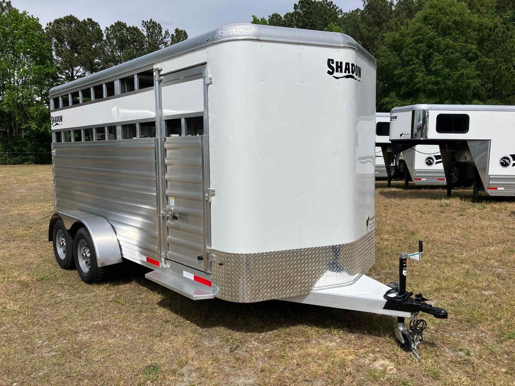 2026 Shadow Rancher Stock Trailer w/ FREE Rubber Package  - 23019761 - 0