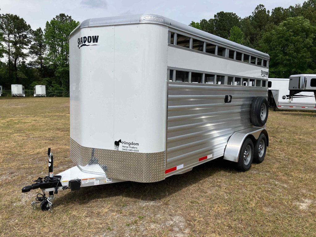 2026 Shadow Rancher Stock Trailer w/ FREE Rubber Package  - 23019761 - 1