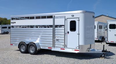 2026 Shadow Rancher Stock Trailer w/ Tack Room